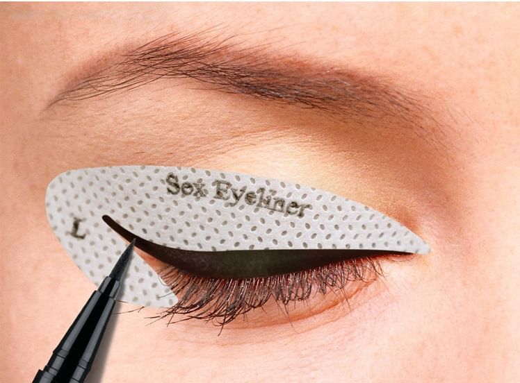 Jericoure - Oogschaduw / Eyeliner Make-up Stencil (Diverse Ontwerpen)