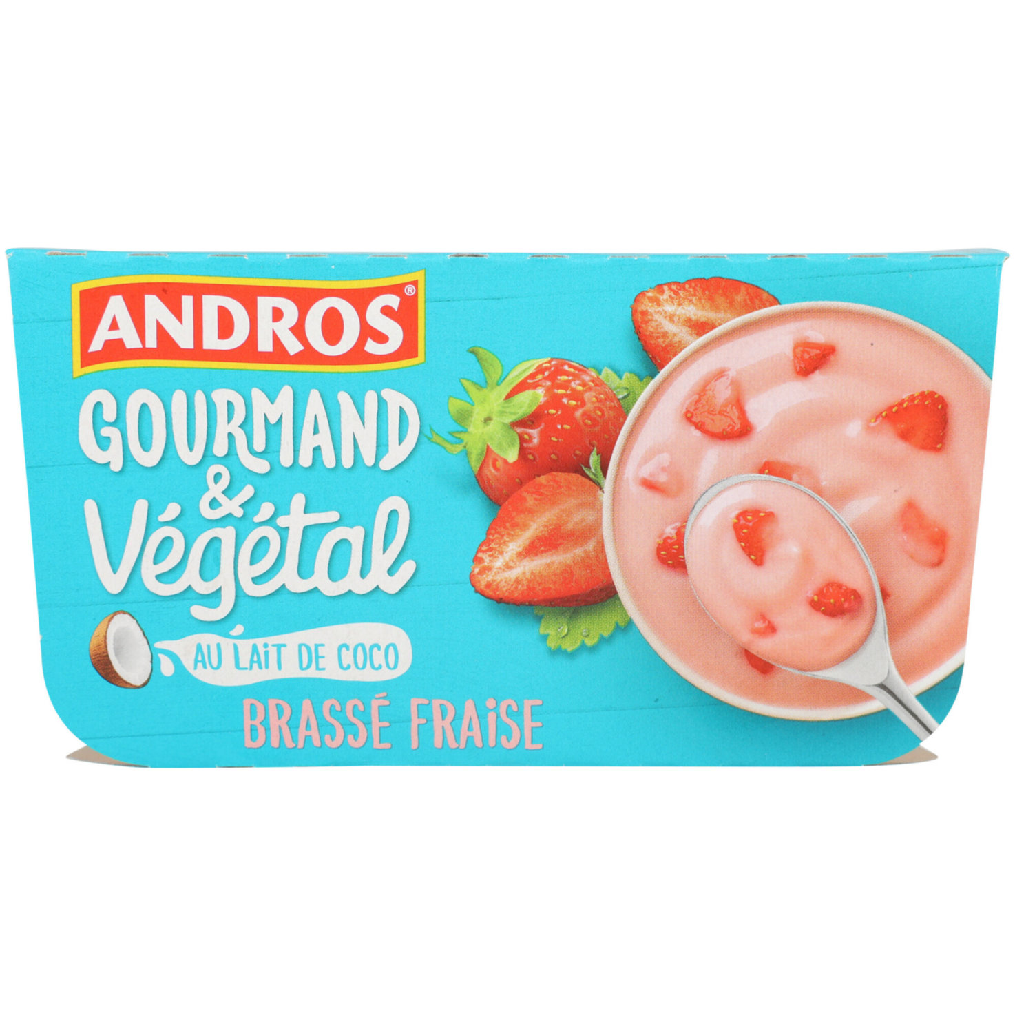 Gourmand&Végétal Kokos Erdbeer 4x100g