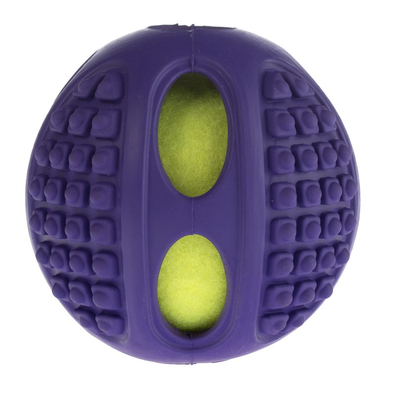 Balle de tennis en caoutchouc 2 en 1