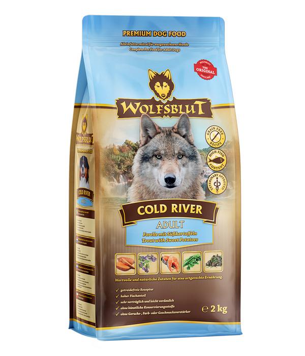 WOLFSBLUT Trockenfutter für Hunde Cold River