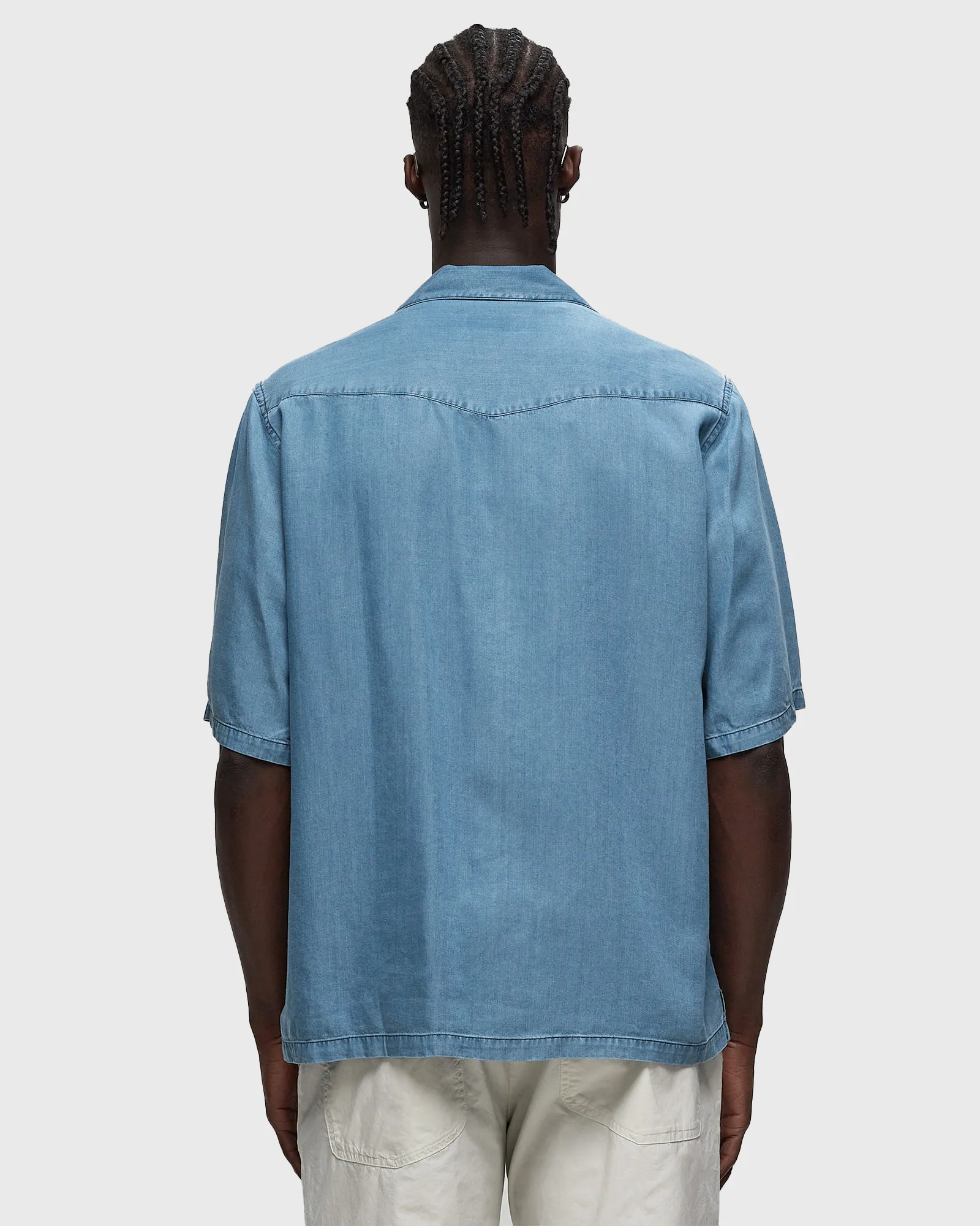 Officine Générale EREN SS INDIGO LIGHT TENCEL