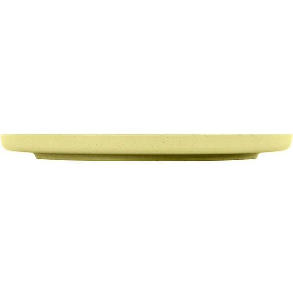Assiette plate Mélamine 25cm DOLOMIT Jaune