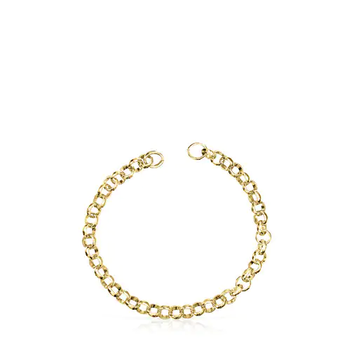 Pulseira com banho de ouro 18k sobre prata Hold