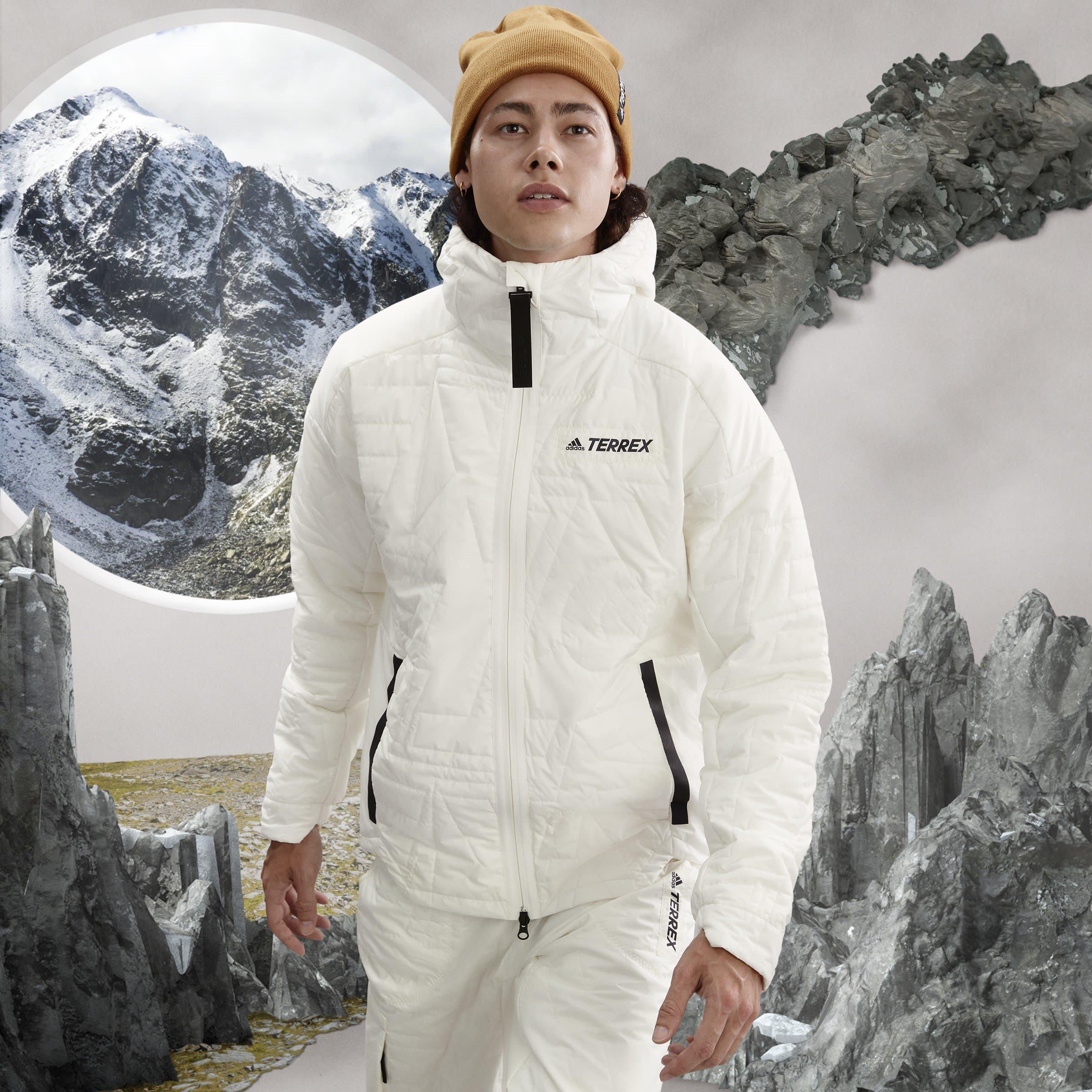 adidas Terrex MYSHELTER PrimaLoft Hooded Padded Jacket Mens