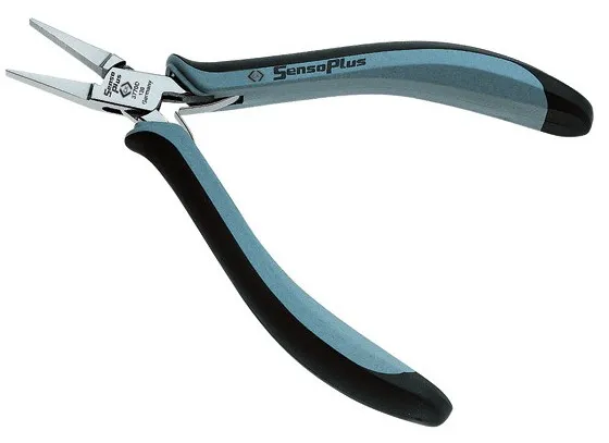 C.K Tools SensoPlus, Nåletang, Stål, Sort, Blå, 120 mm