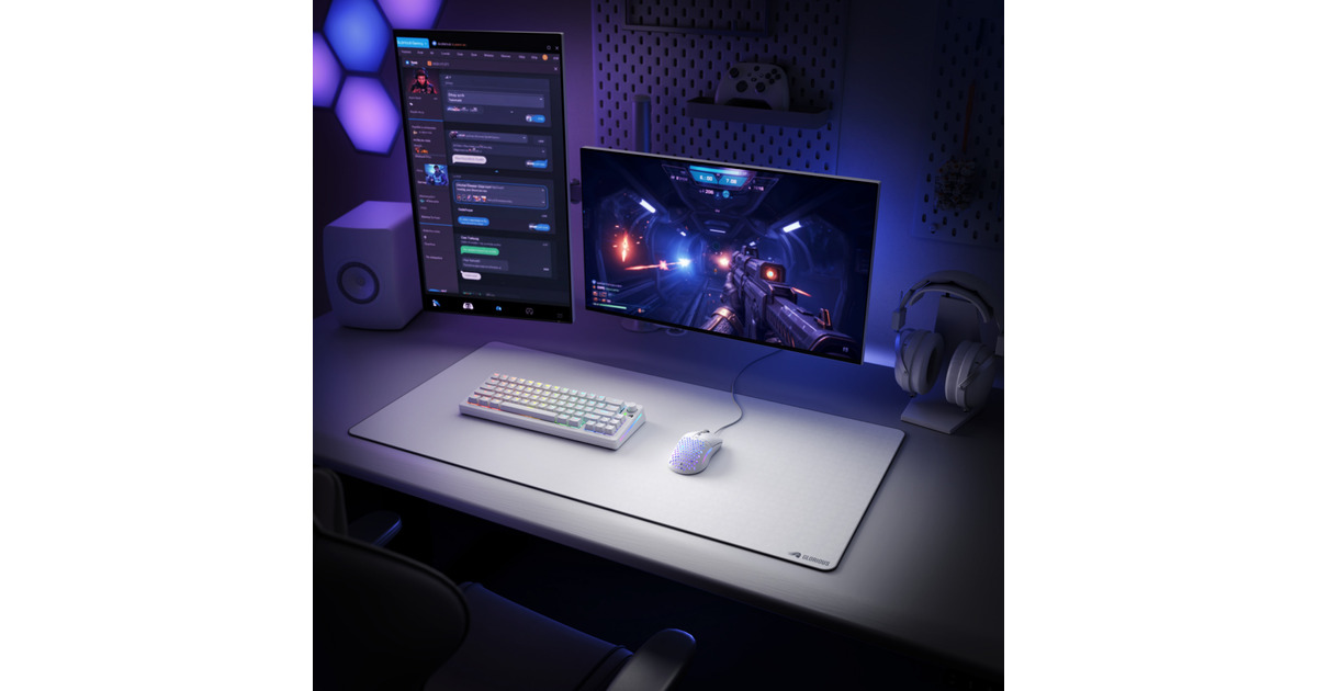 GloriousModel O Eternal gaming muis  (Wit, 100 - 12.000 DPI, RGB)