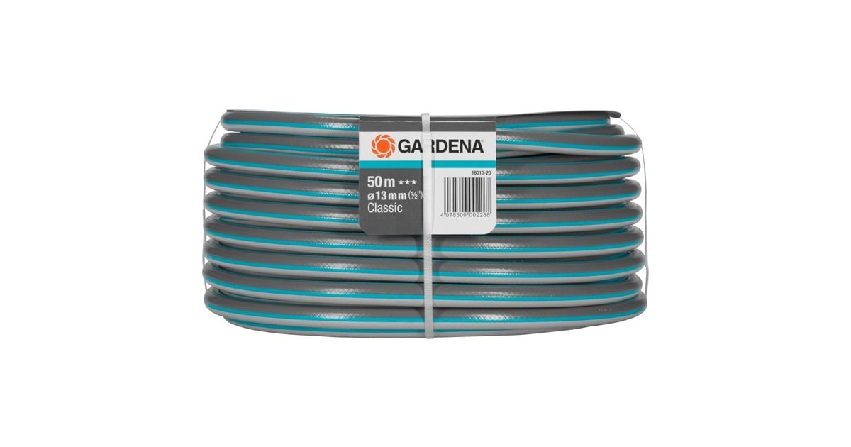 GARDENAClassic slang  (Grijs/turquoise, 18010-20, 50 m)