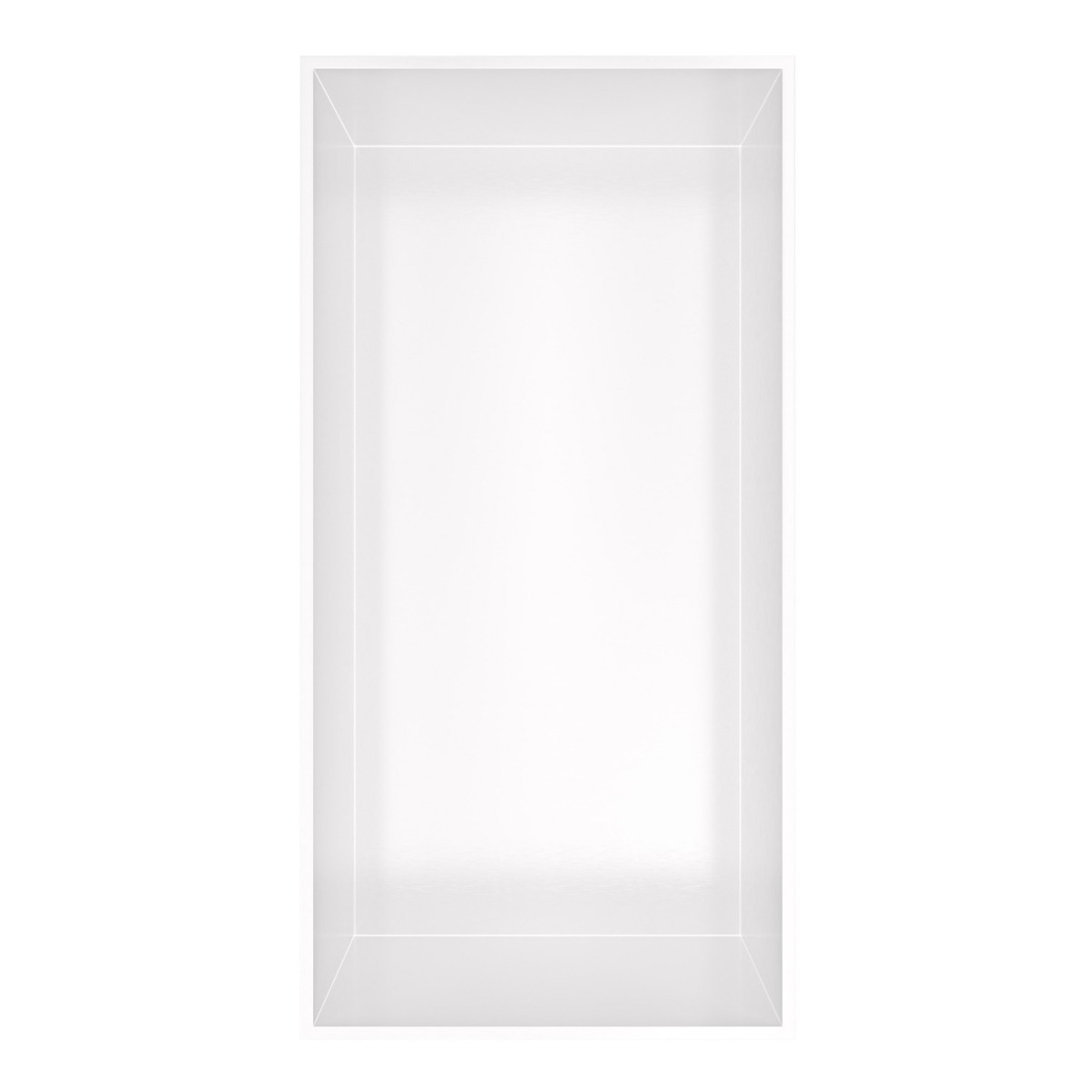Hotbath &More frameless inbouwnis 30x15x10cm wit mat