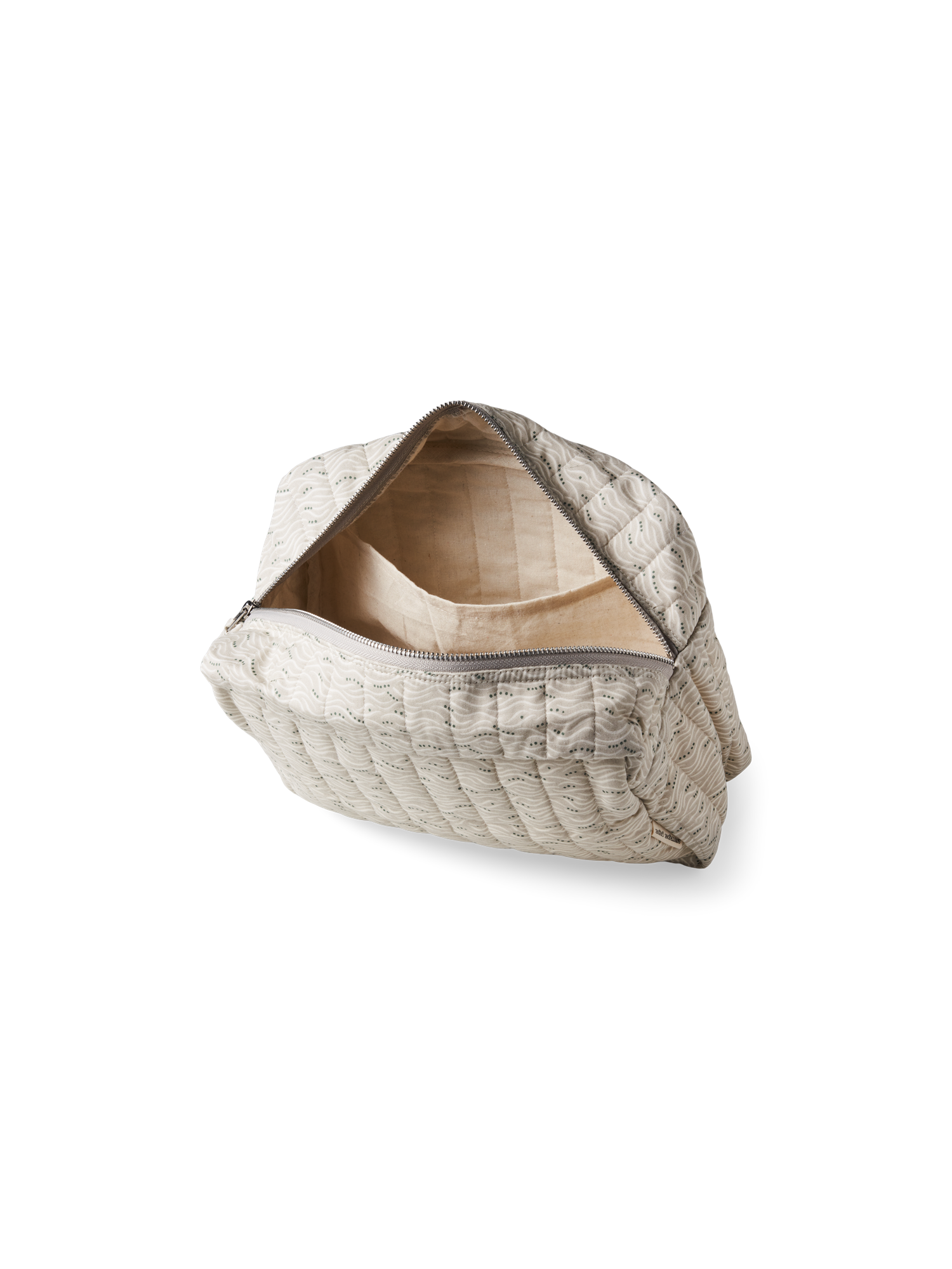 Toilettaske | Bomuld/polyester. 28 x 15 x 19 cm. | Warm Grey