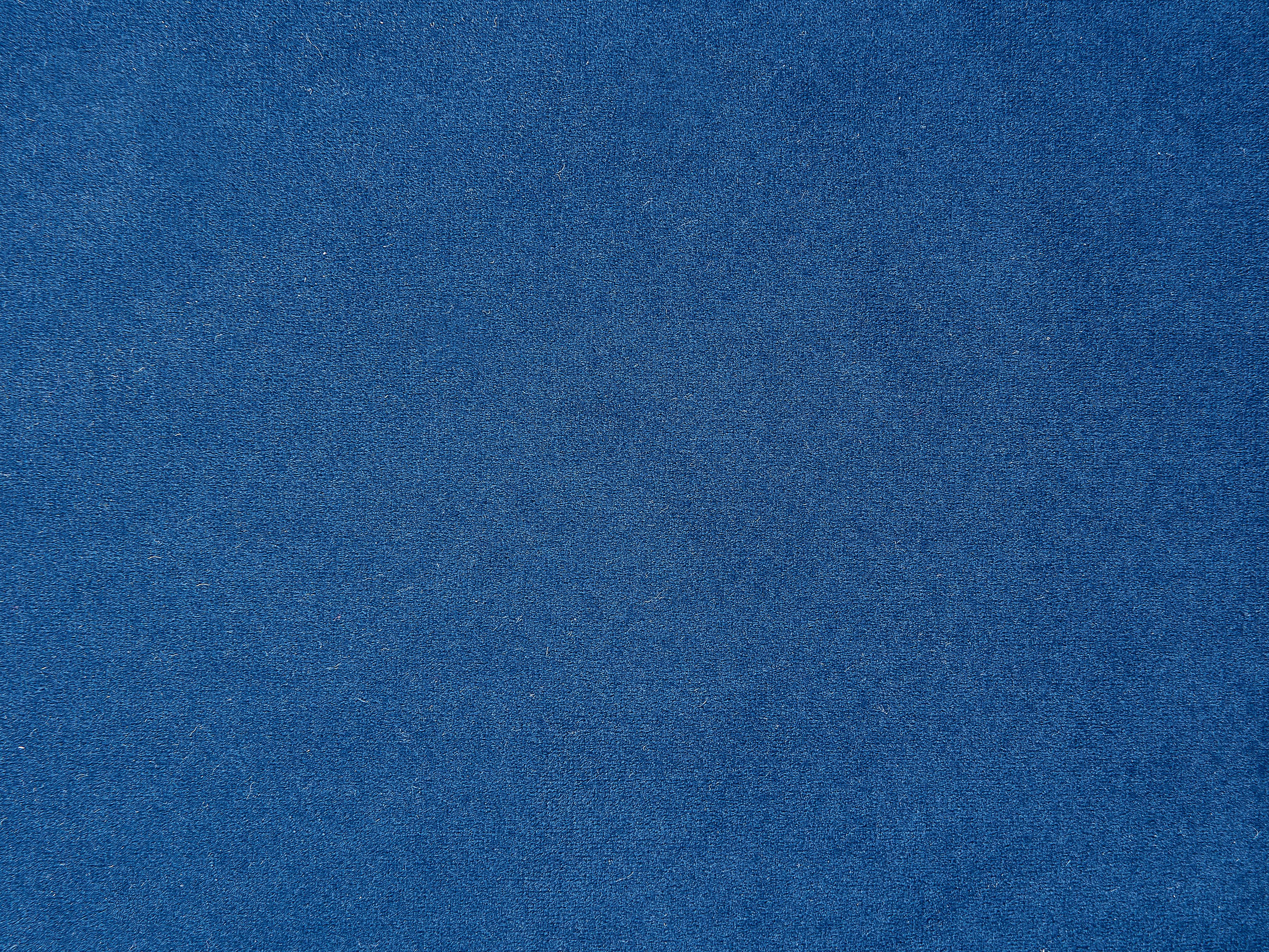 Rechtszijdige chaise longue CHAUMONT Fluweel Marineblauw