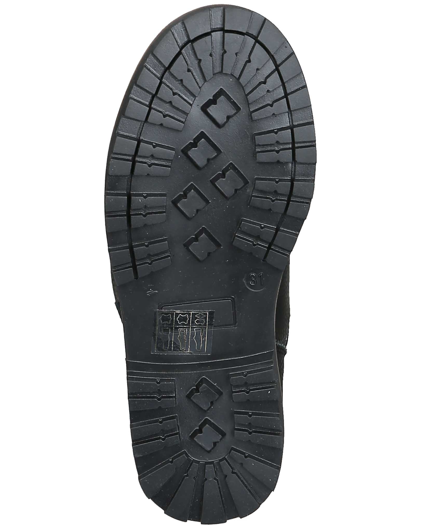 Winterstiefel LIZZIE gefüttert in schwarz