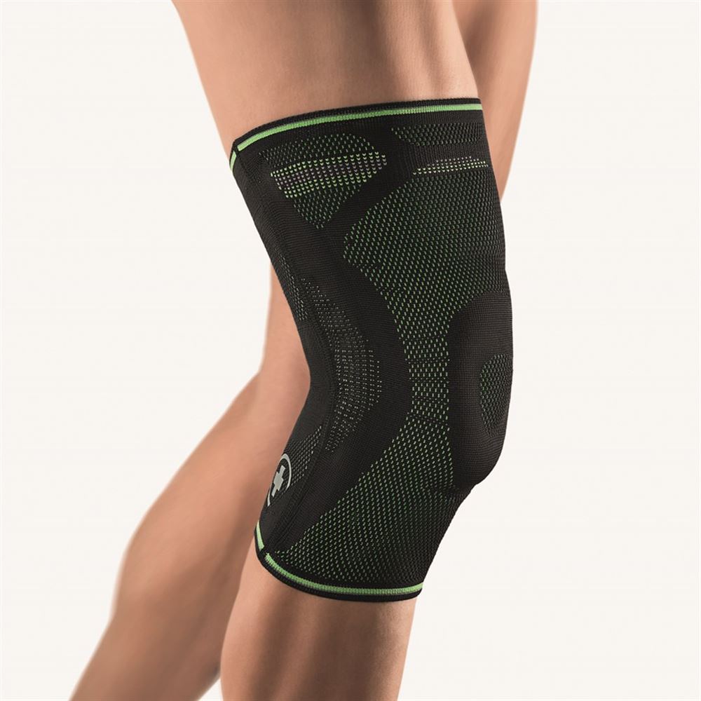 BORT StabiloGen Sport Kniebandage<br>1 Stück, 4+, schwarz/grün
