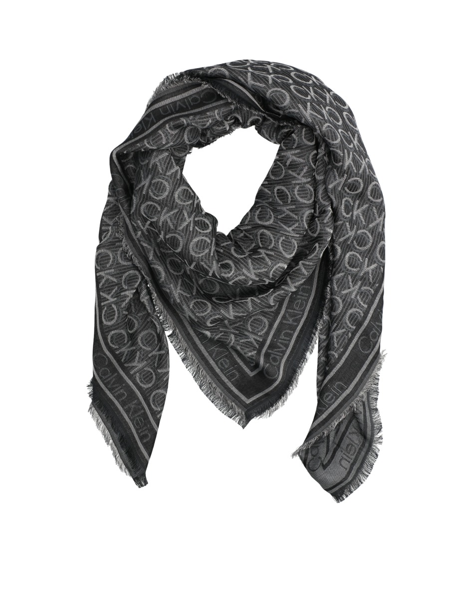 MONOGRAM JACQUARD SCARF 120x120