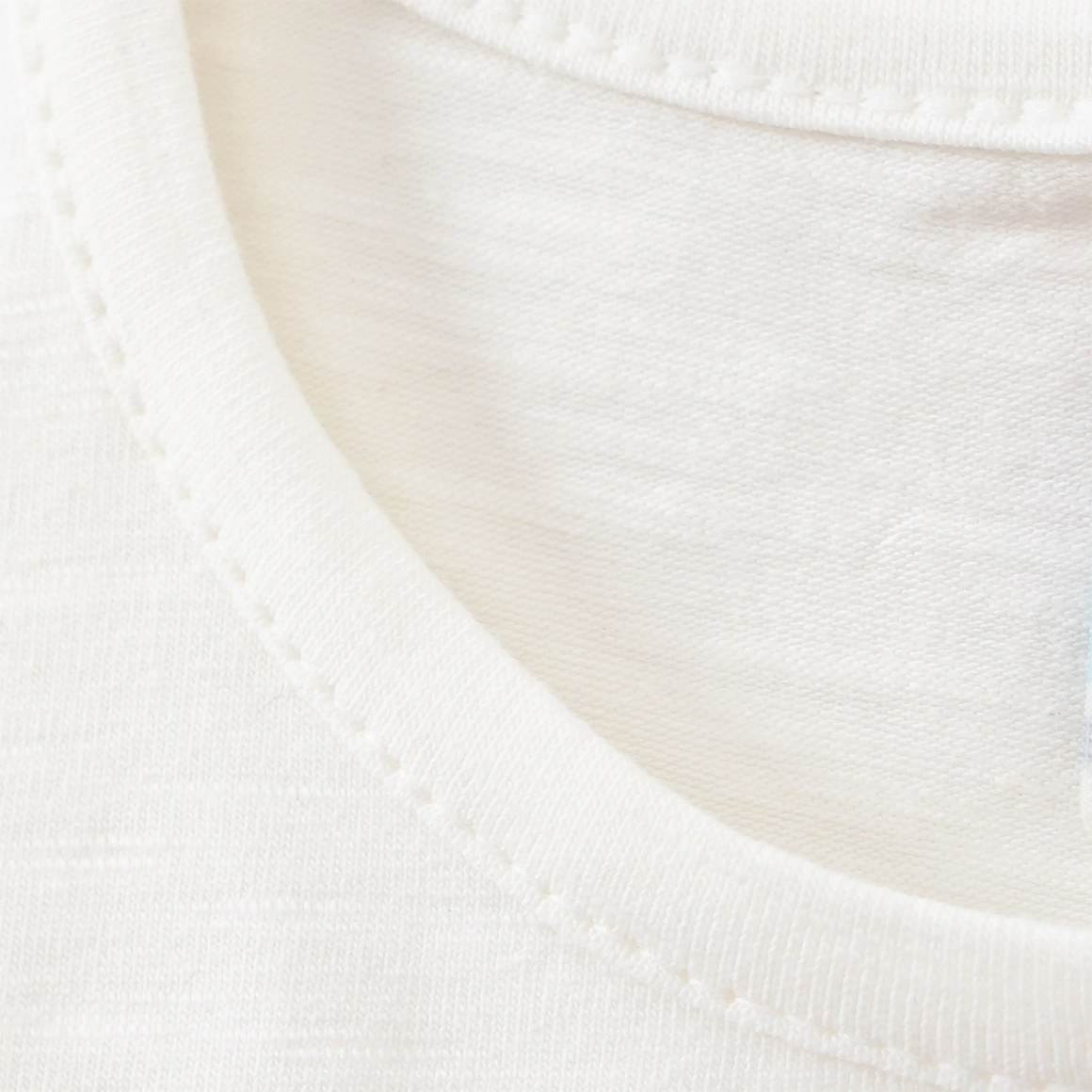 Topomini Baby T-Shirt mit Bio-Baumwolle cremeweiss