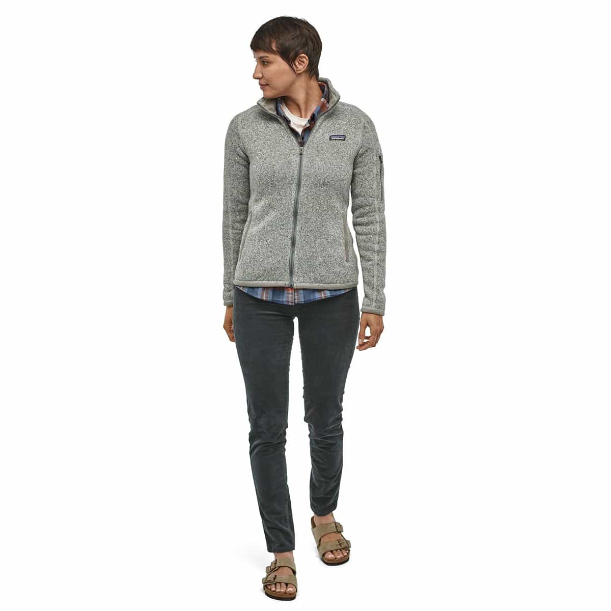 Patagonia Women's Better Sweater Fleece Jacket Birch White