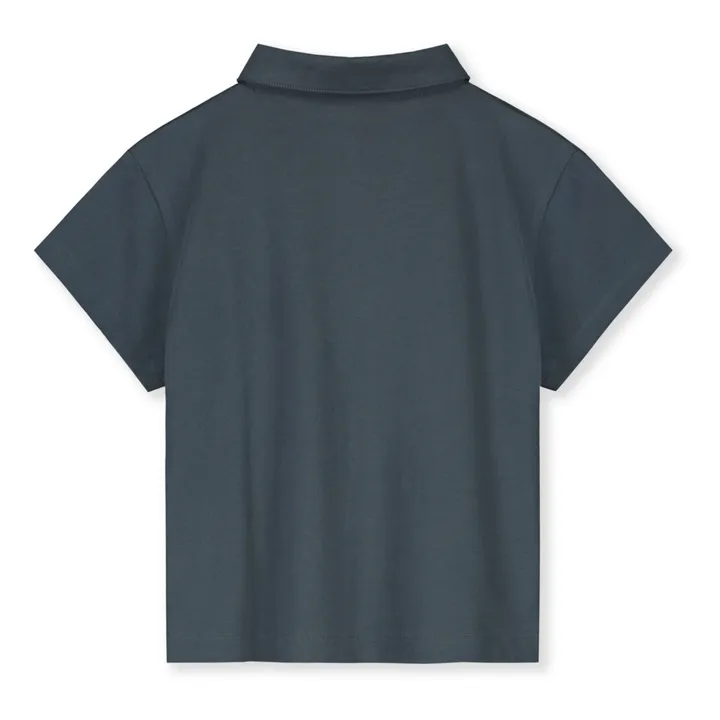Gray Label Chemise Coton Bio | Bleu gris