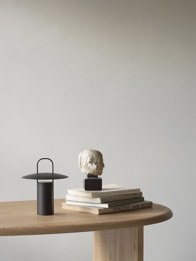 Audo Copenhagen Ray Table Lamp Portable Black
