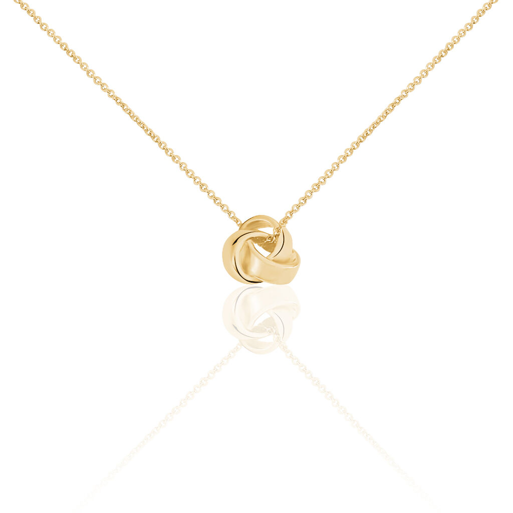 Collier Marcelina Plaqué Or Jaune