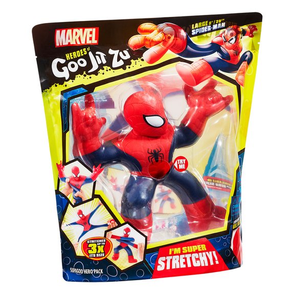 Figurine Supagoo Spider-Man 21 cm - Goo Jit Zu Marvel