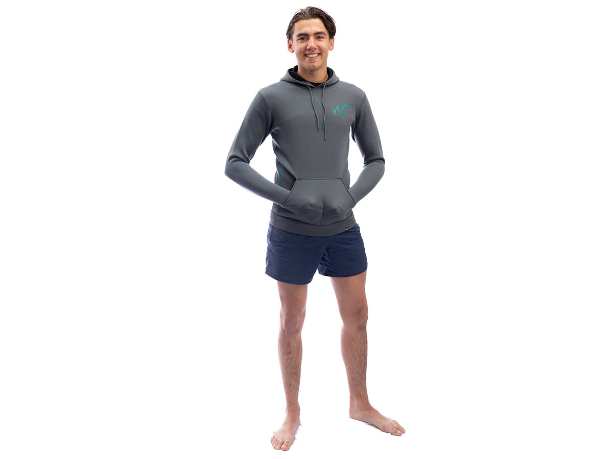 Watrflag Macumba Men Grey 1,5 mm Neoprene Hoodie