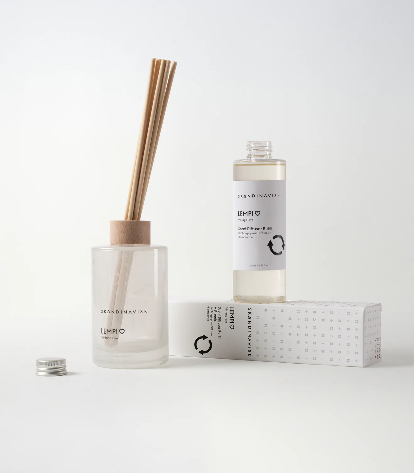 Skandinavisk  Lempi diffuser refill - 200 ml.