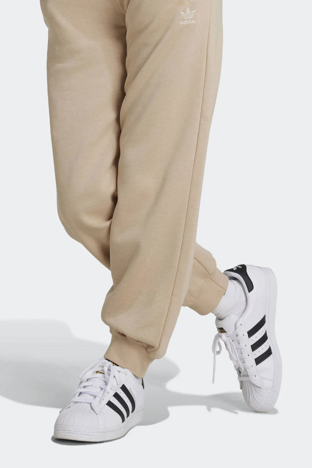 adidas joggingbroek beige