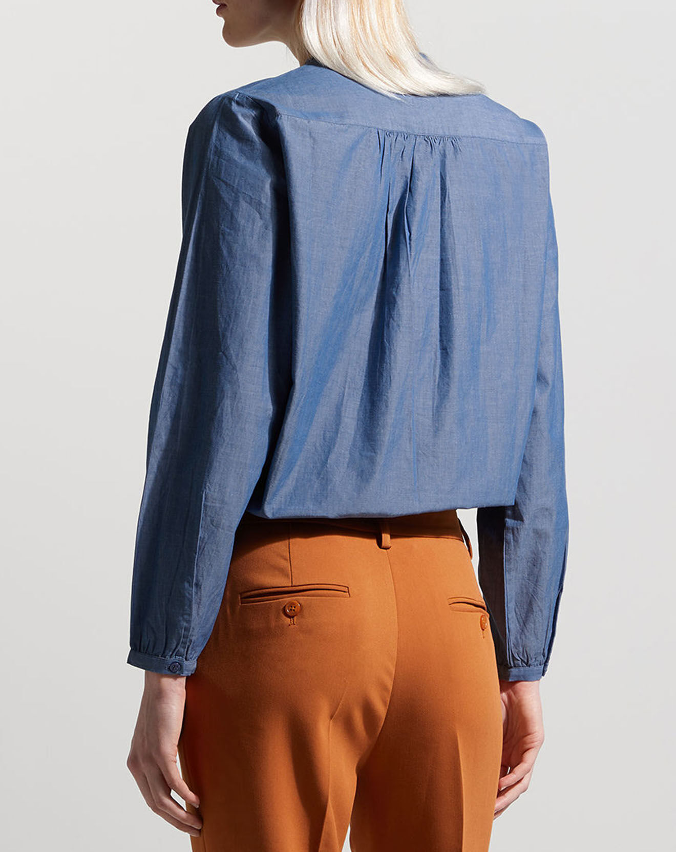 Jodhpur Top Rill chambray bleu