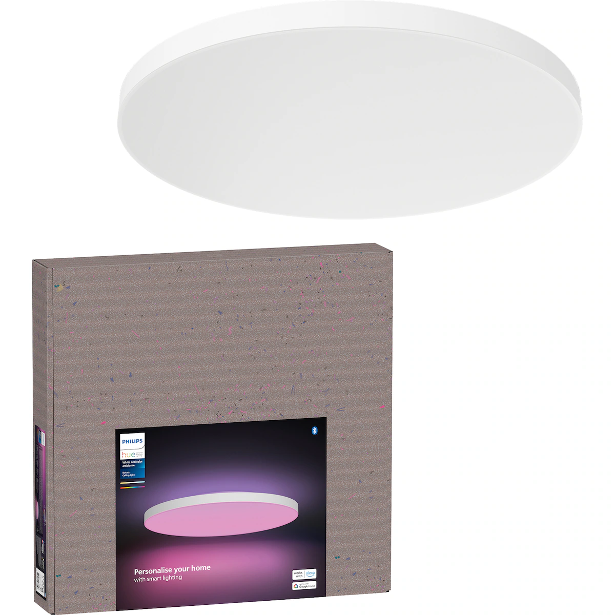 Philips Hue Datura round XL taklampe 67W