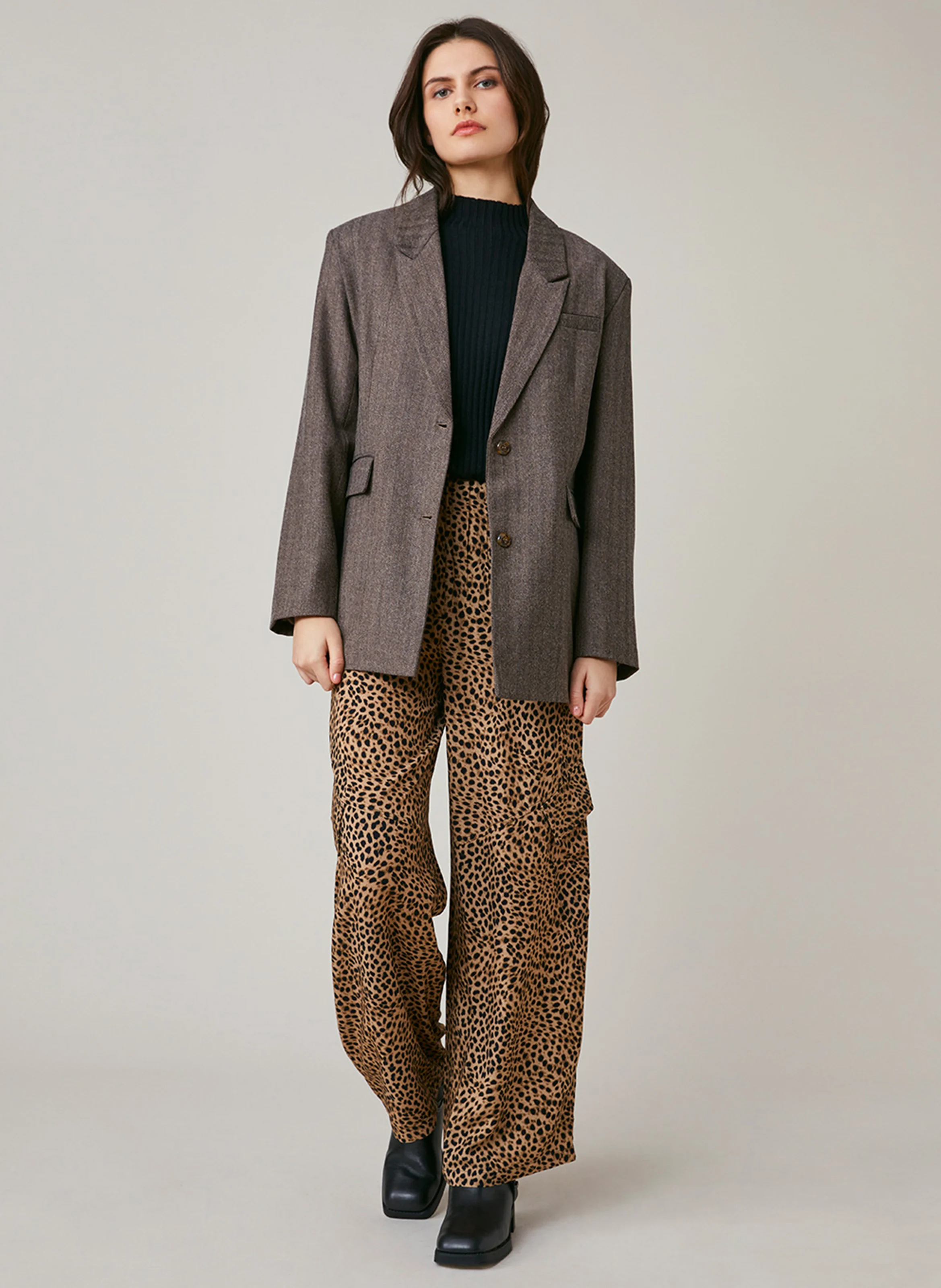 FOSSETTE - Veste de tailleur | Marron