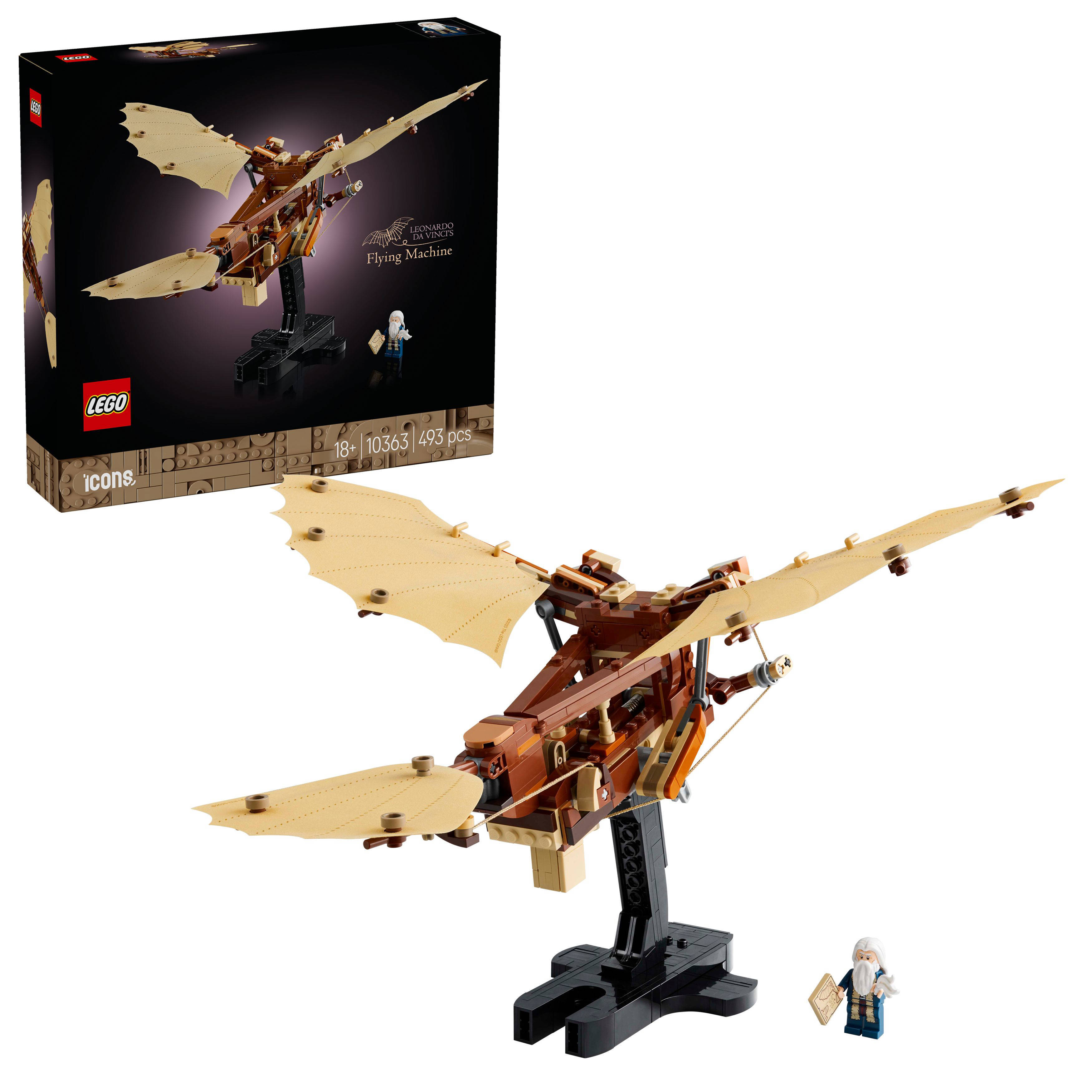 LEGO De vliegmachine van Leonardo da Vinci set 10363