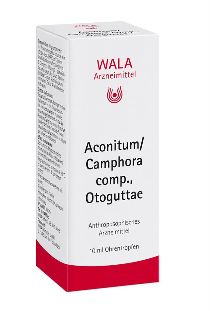 WALA Aconitum/Camphora comp.<br>10 ml, Ohrentropfen