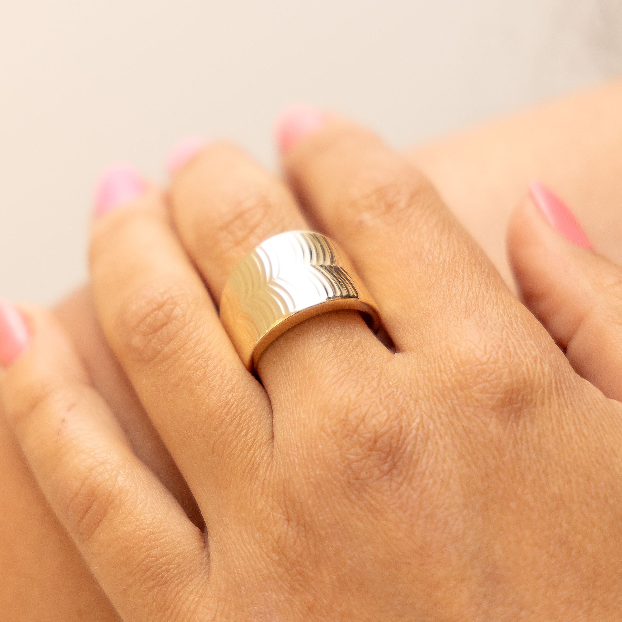 Fascination by Ellen K. Ring 333 Gold diamantiert
