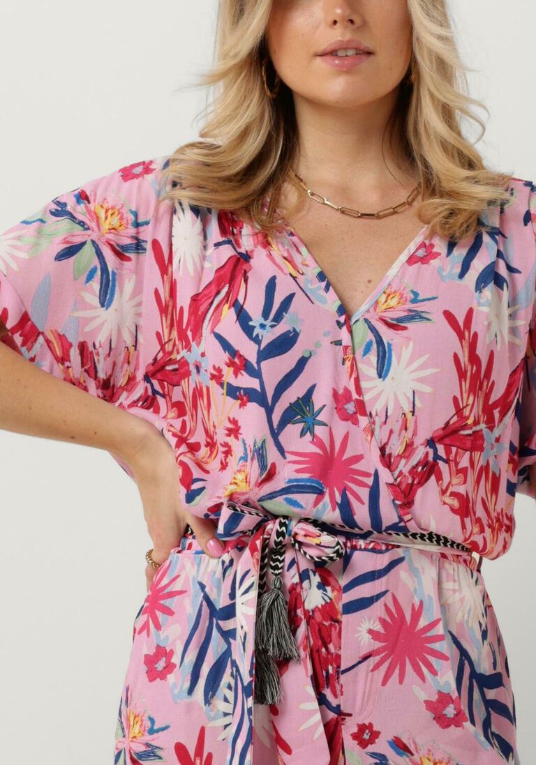 POM AMSTERDAM roze pom amsterdam jumpsuit jumpsuit 7263