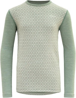 Devold Litleegga Merino Jr Undertrøye, Raw White