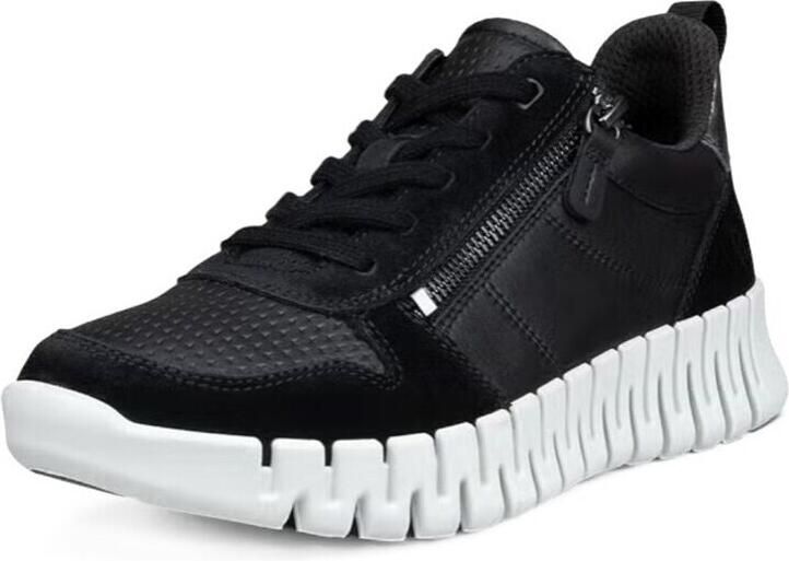 ECCO GRUUV W Dames Sneakers Zwart