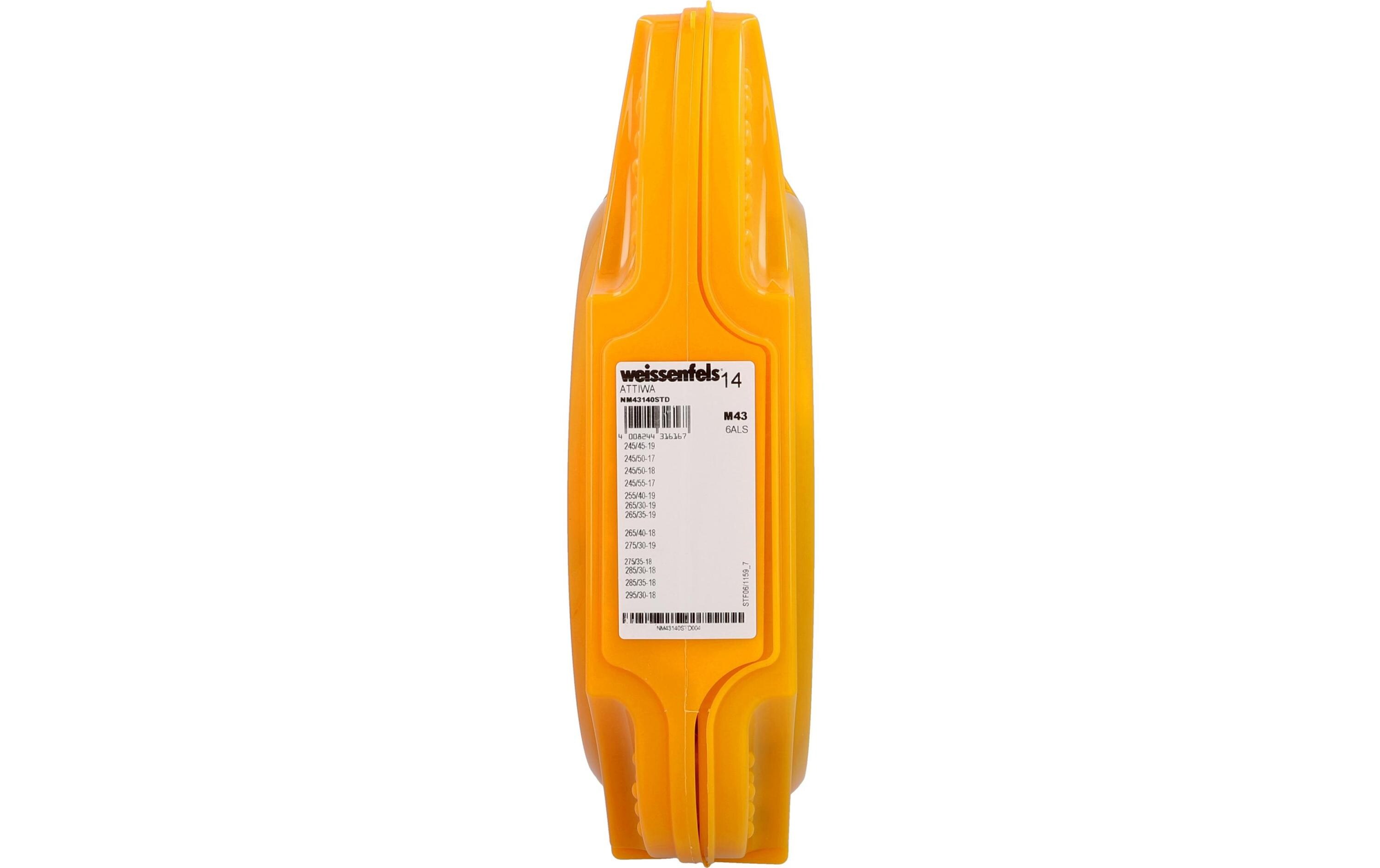 Stahlschneekette Attiwa Clack & Go 14<br>Schneekette mit zwei automatischen Spannungsvorrichtungen
