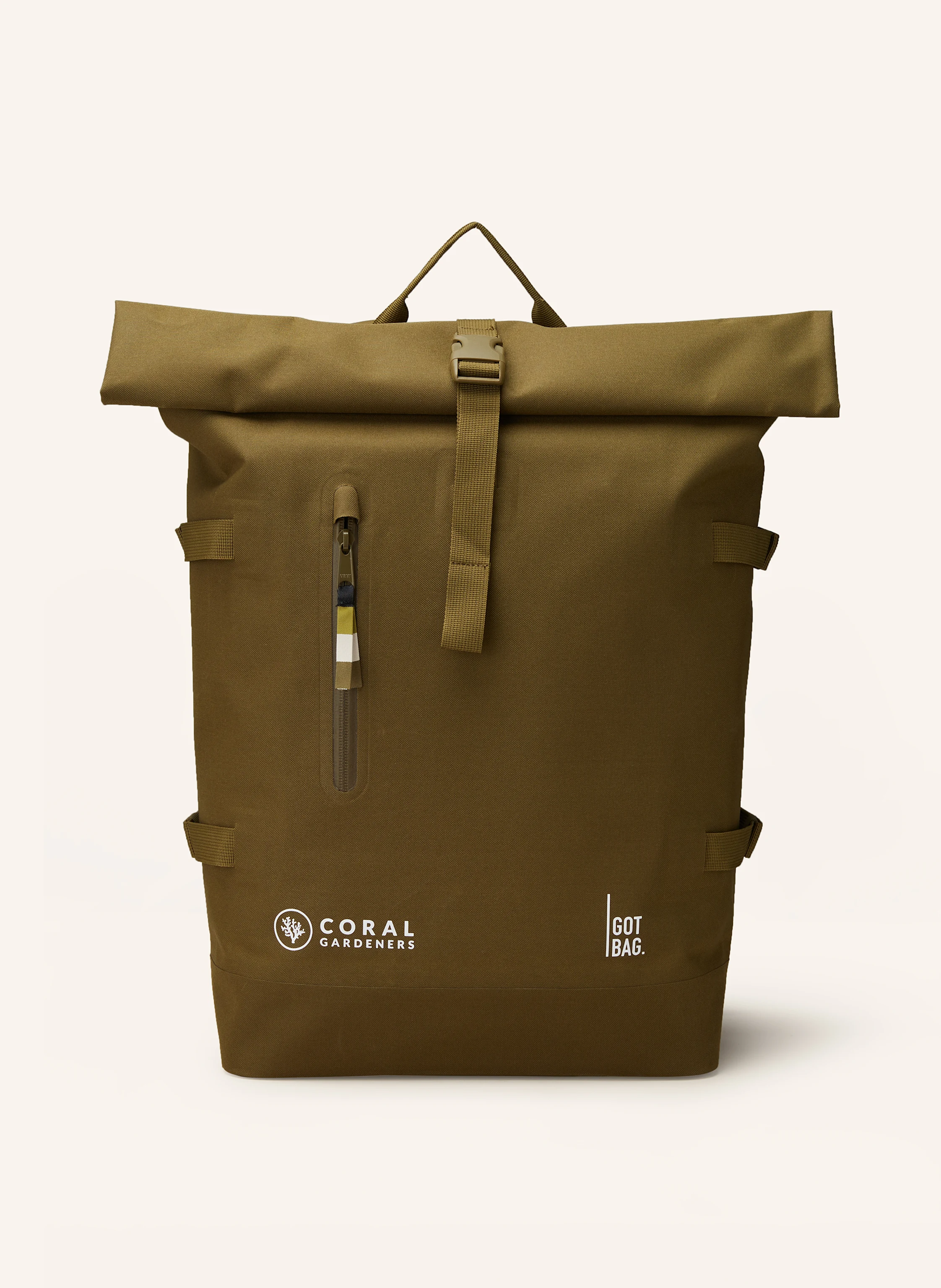 GOT BAG Rucksack ROLLTOP CORAL GARDENS 31 l mit Laptoptasche