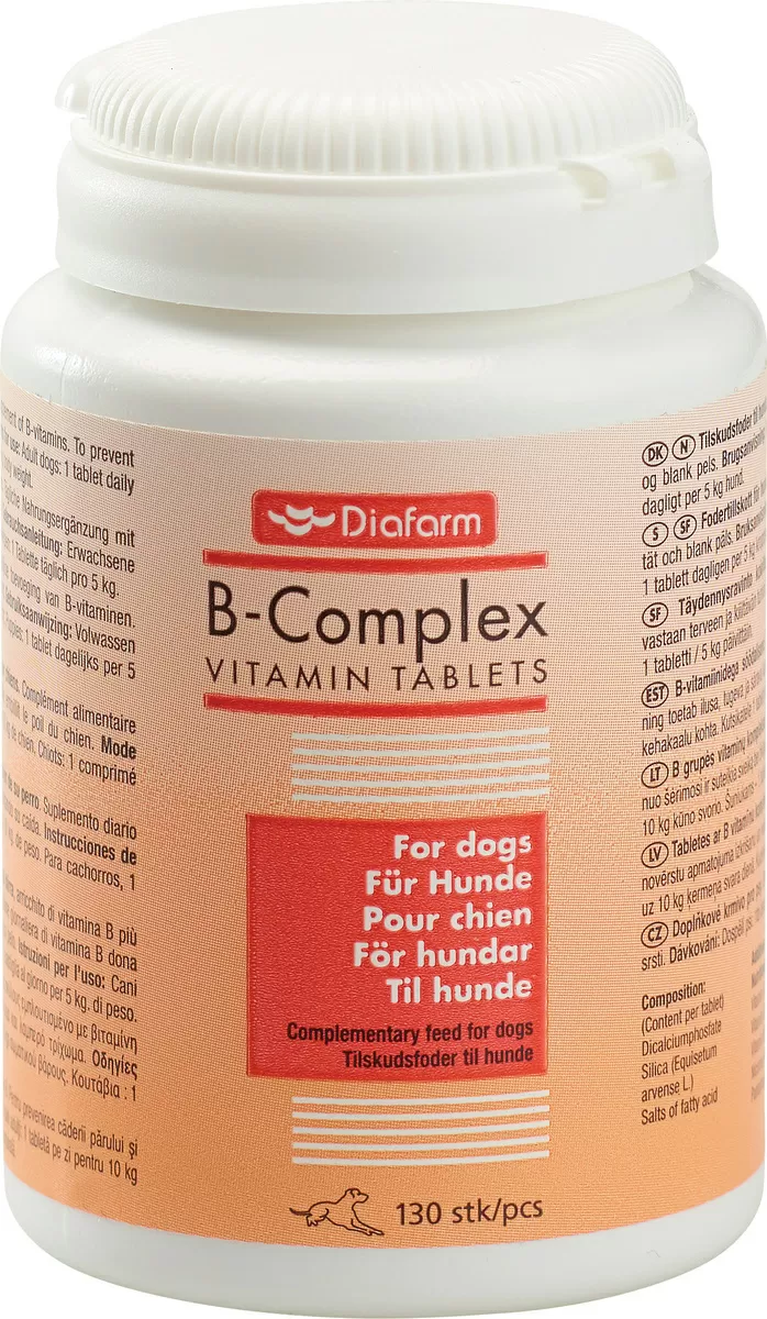 Diafarm B-komplex tilskud - 130 stk