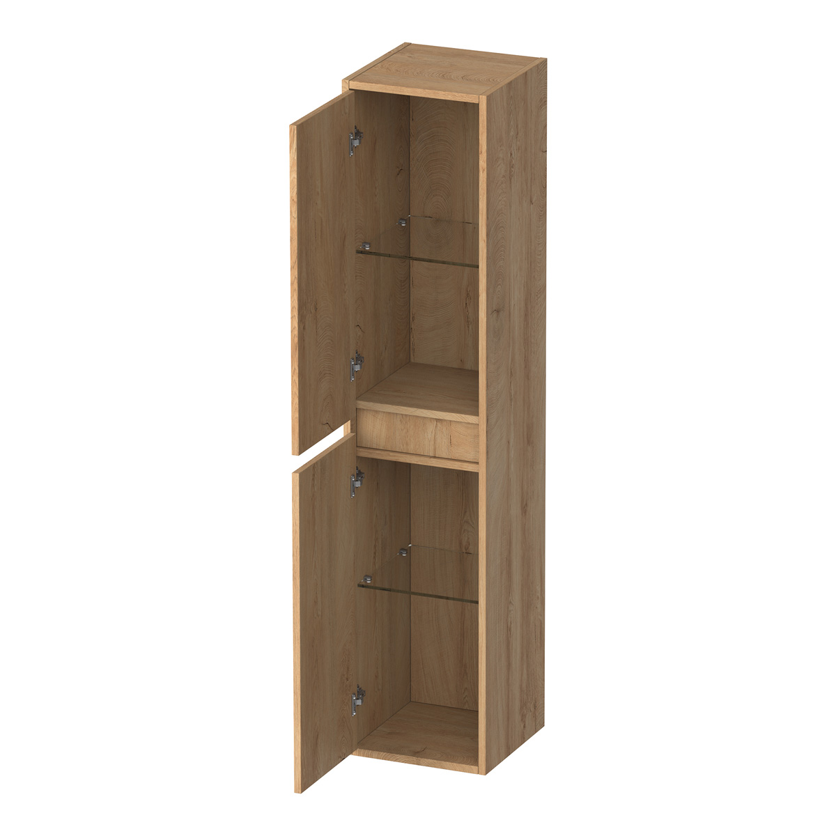 Brauer Adore Wavy kolomkast ribbelfront 160cm forest tan