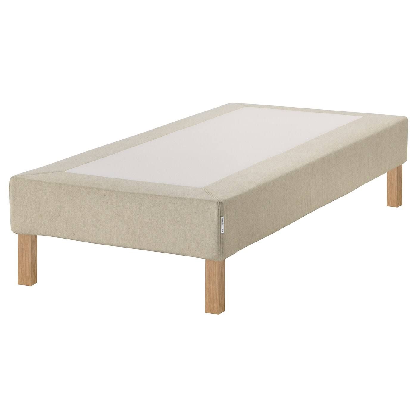 IKEA - ESPEVÄR Slatted Mattress Base With Legs, White, 180x200 cm