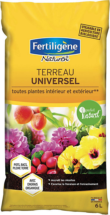 Terreau universel Fertiligène 6L