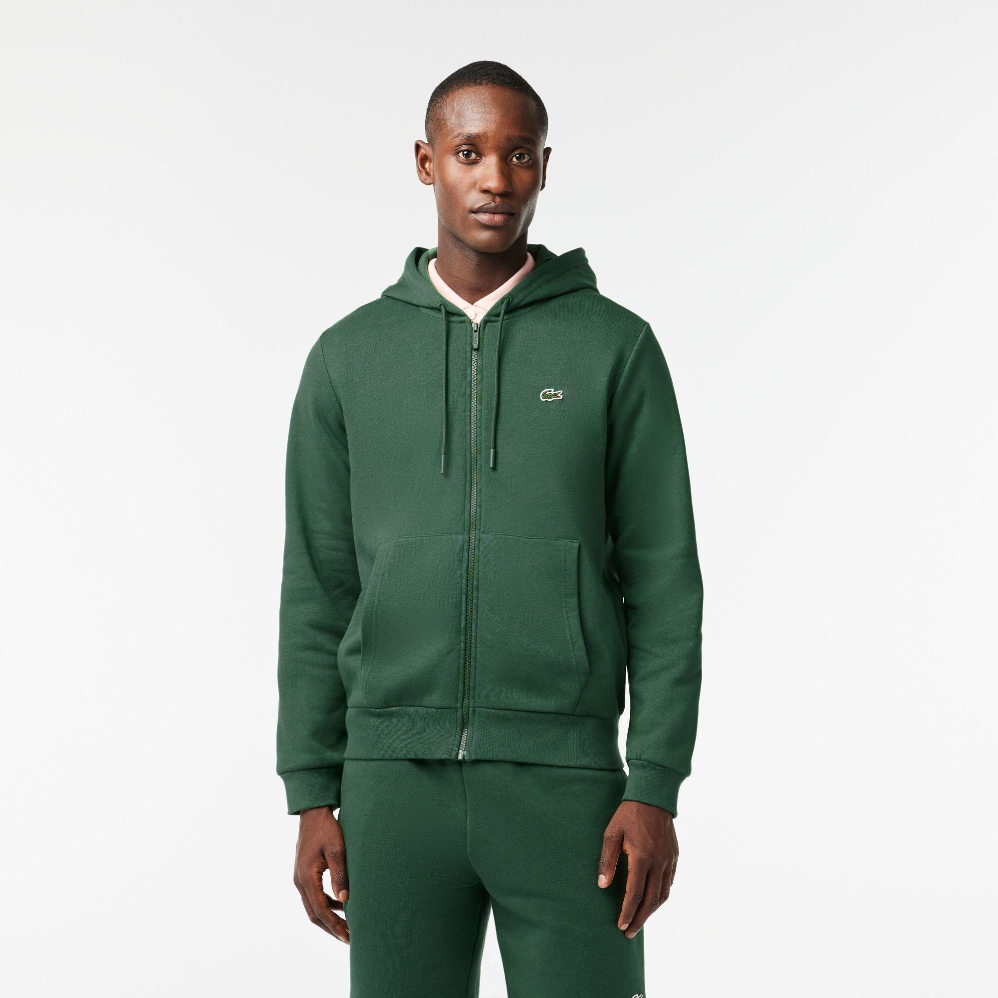 Lacoste Zip Up Fleece Hoodie