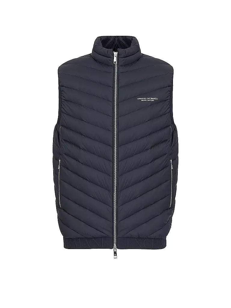 ARMANI EXCHANGE Daunensteppgilet blau