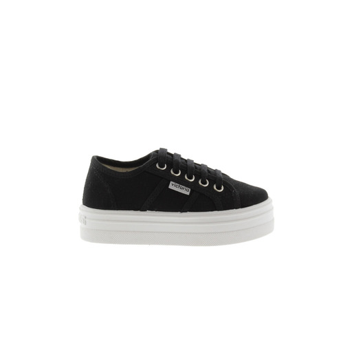 Zapatillas De Plataforma De Lona Victoria Barcelona