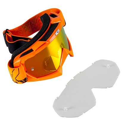 Masque cross Prov VISION ORANGE IRIDIUM 2025 - Orange