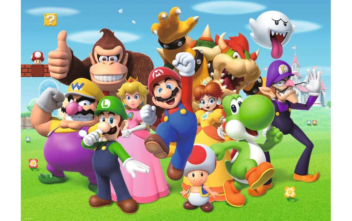 Puzzle Challenge Super MarioPuzzle für Erwachsene und Kinder