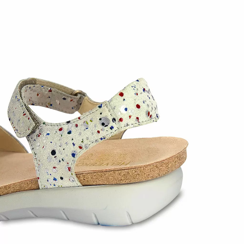 DAMEN - Sandale KIRSTIN weiss-multicolor