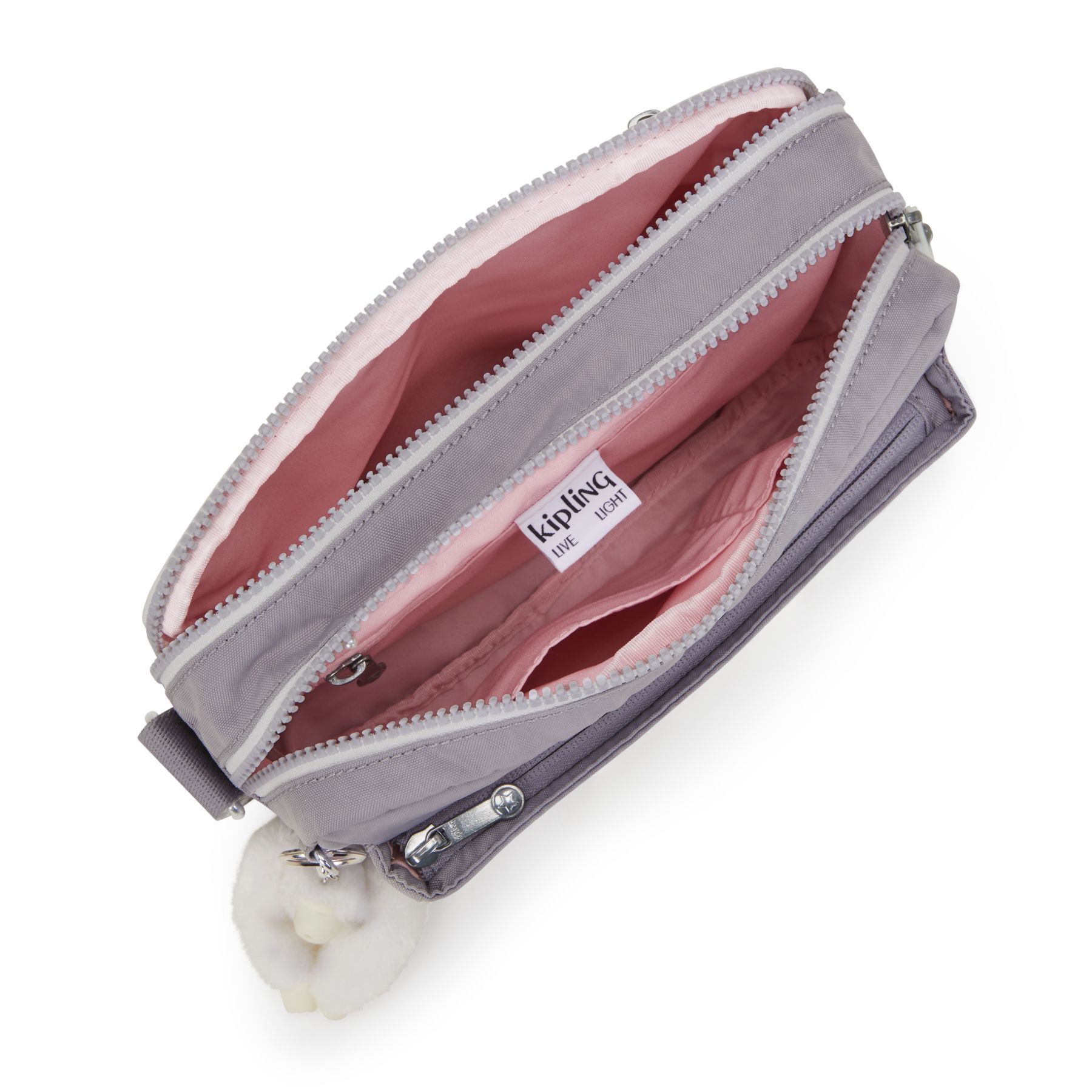 ABANU M Sac à bandoulière réglable polyvalent de taille moyenne  - Tender Grey