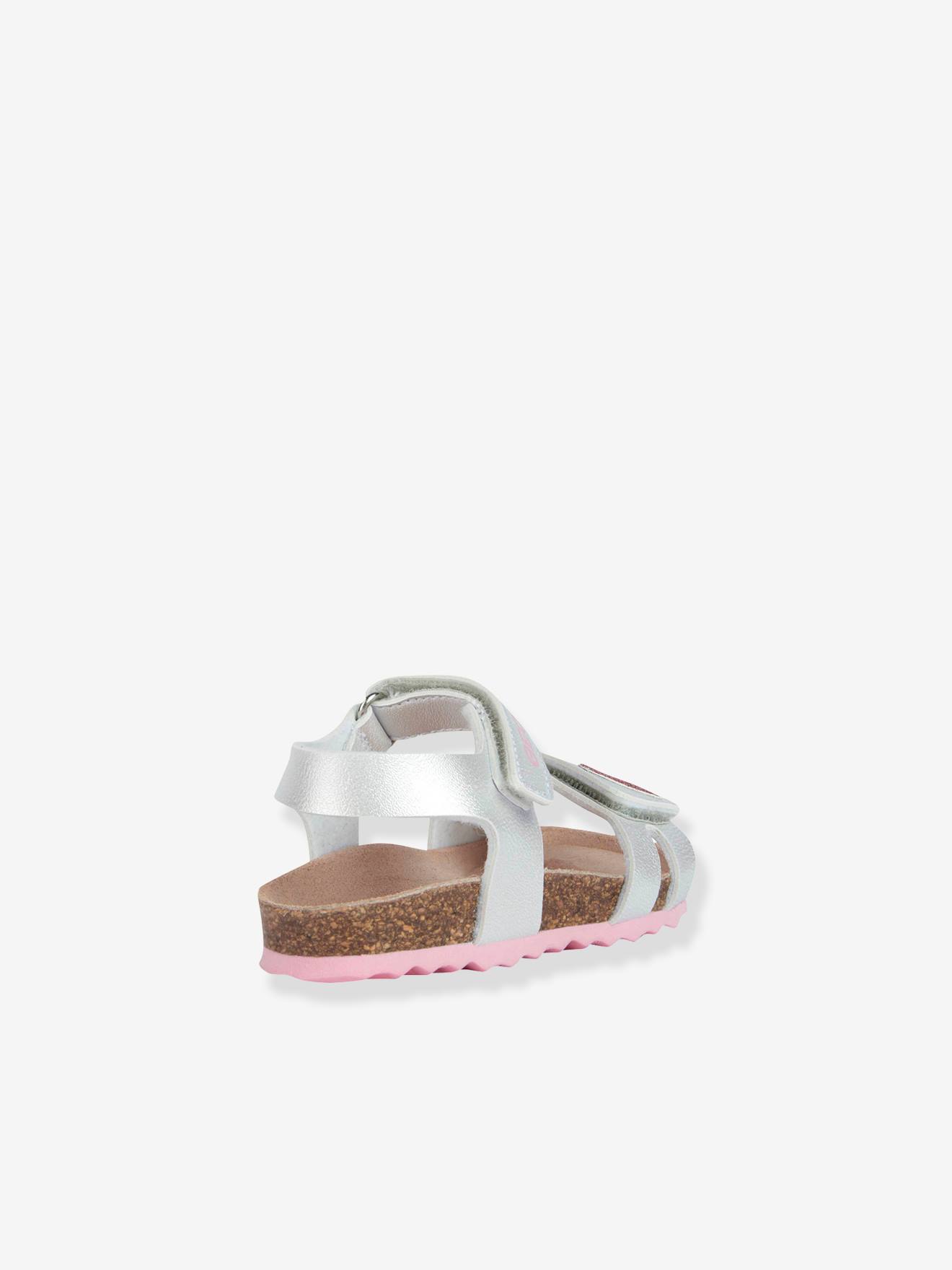 Sandálias Geox® Chalki Girl para bebê, azul marinho