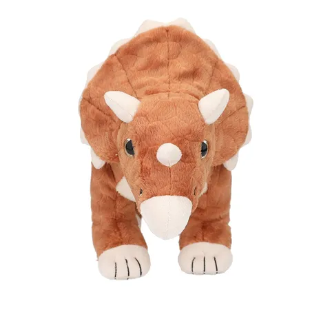 Depesche Dino World Plüsch Triceratops, 27,5 cm